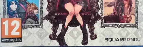 Kingdom Hearts: Melody of Memory, the PEGI square on its front