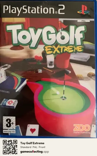 Toy Golf Extreme PlayStation 2, PAL box front