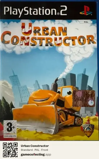 Urban Constructor PlayStation 2, PAL box front