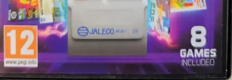 Jaleco Arcade 1, the PEGI square on its front