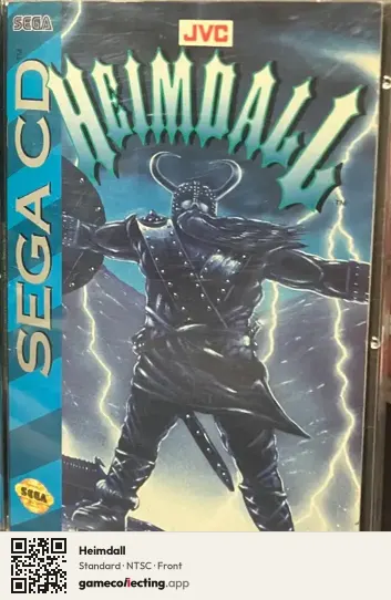 Heimdall Sega Mega-CD / Sega CD, NTSC box front