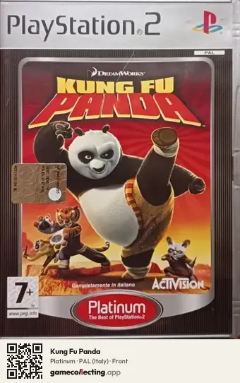 Kung Fu Panda PlayStation 2, Italy box front