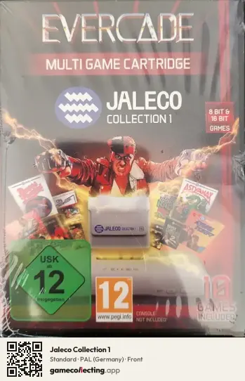 Jaleco Collection 1 Evercade, Germany box front