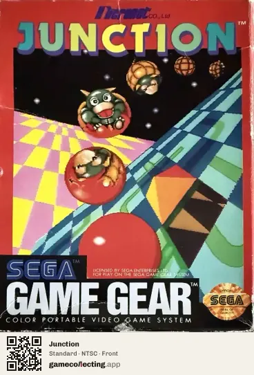 Junction Sega Game Gear, NTSC box front