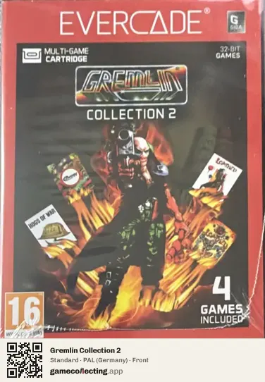 Gremlin Collection 2 Evercade, Germany box front