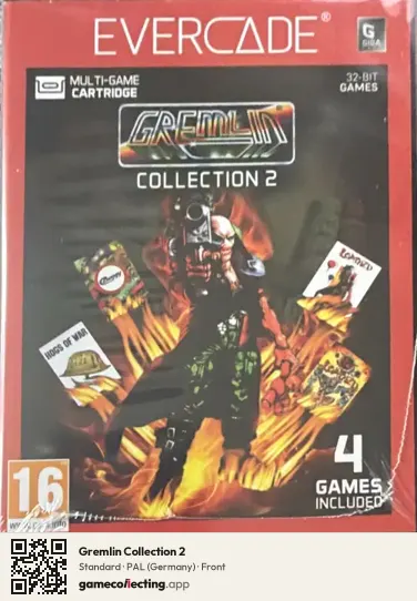 Gremlin Collection 2 Evercade, Germany box front