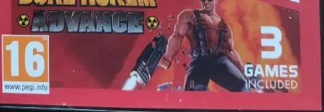 Duke Nukem Collection 2, the PEGI square on its front