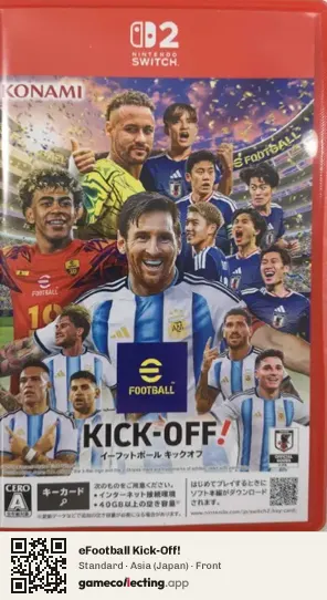 eFootball Kick-Off! Nintendo Switch 2, Japan box front