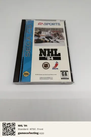 NHL '94 Sega Mega-CD / Sega CD, NTSC box front