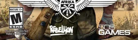 Sniper Elite III, the ESRB box on its front