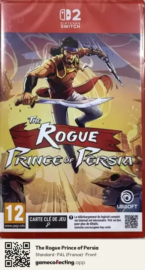 The Rogue Prince of Persia Nintendo Switch 2, France box front