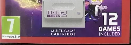 Indie Heroes Collection 2, the PEGI square on its front