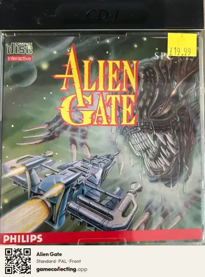 Alien Gate Philips CD-i, PAL box front