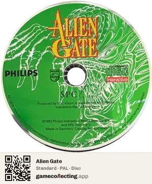 Alien Gate Philips CD-i, PAL disc