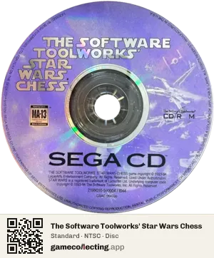 The Software Toolworks' Star Wars Chess Sega Mega-CD / Sega CD, NTSC disc