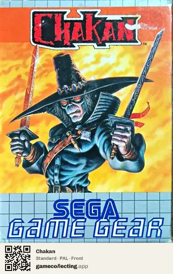 Chakan Sega Game Gear, PAL box front