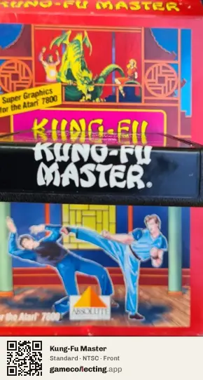Kung-Fu Master Atari 7800, NTSC box front