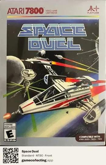 Space Duel Atari 7800, NTSC box front