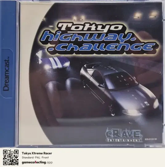 Tokyo Xtreme Racer Sega Dreamcast, PAL box front