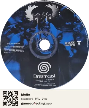 MoHo Sega Dreamcast, PAL disc