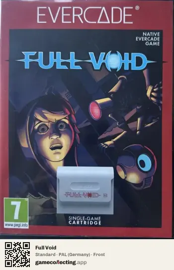 Full Void Evercade, Germany box front