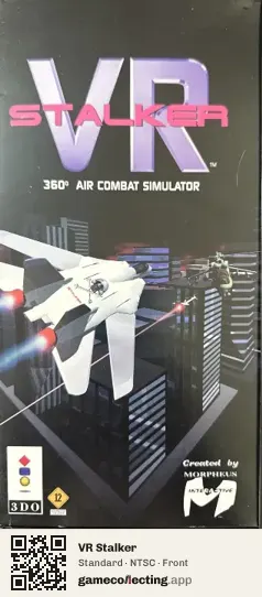 VR Stalker 3DO Interactive Multiplayer, NTSC box front