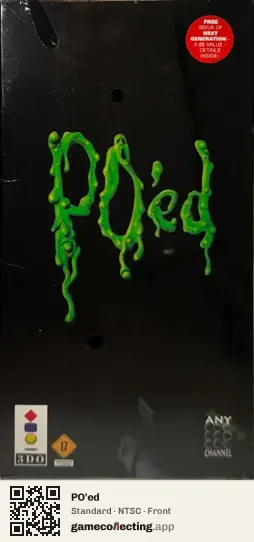 PO'ed 3DO Interactive Multiplayer, NTSC box front