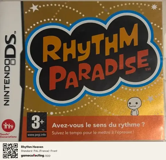 Rhythm Heaven Nintendo DS, France box front