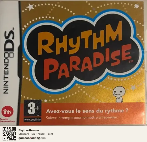 Rhythm Heaven Nintendo DS, France box front