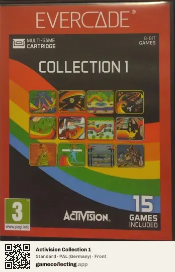 Activision Collection 1 Evercade, Germany box front