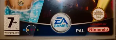The Sims Bustin' Out, the PEGI square on its front