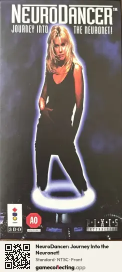 NeuroDancer: Journey Into the Neuronet! 3DO Interactive Multiplayer, NTSC box front
