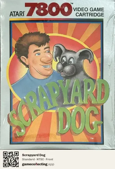 Scrapyard Dog Atari 7800, NTSC box front