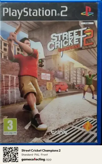 Street Cricket Champions 2 PlayStation 2, PAL box front