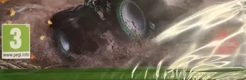 Monster Jam Showdown, the PEGI square on its front
