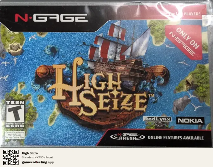 High Seize Nokia N-Gage, NTSC box front