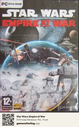 Star Wars: Empire at War Computer, PAL box front