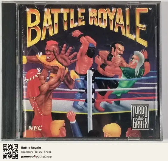 Battle Royale TurboGrafx-16, NTSC box front