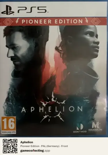 Aphelion PlayStation 5, Germany box front