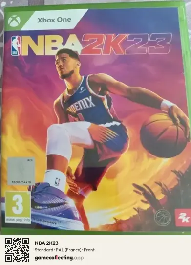 NBA 2K23 Xbox One, France box front