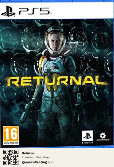 Returnal PlayStation 5, PAL box front