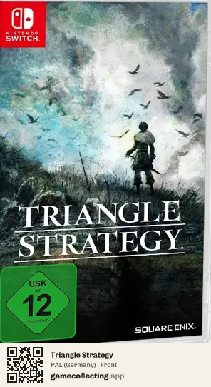 Triangle Strategy Nintendo Switch, Germany box front