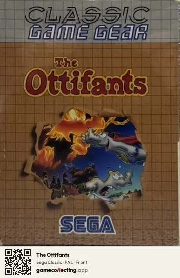 The Ottifants Sega Game Gear, PAL box front