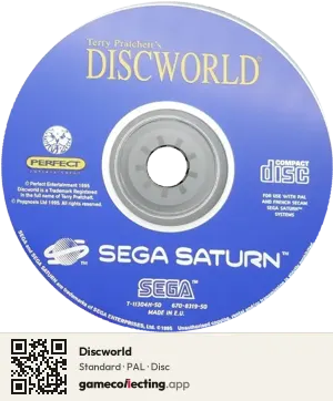 Discworld Sega Saturn, PAL disc