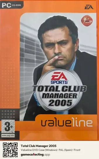 Total Club Manager 2005 Computer, Spain box front