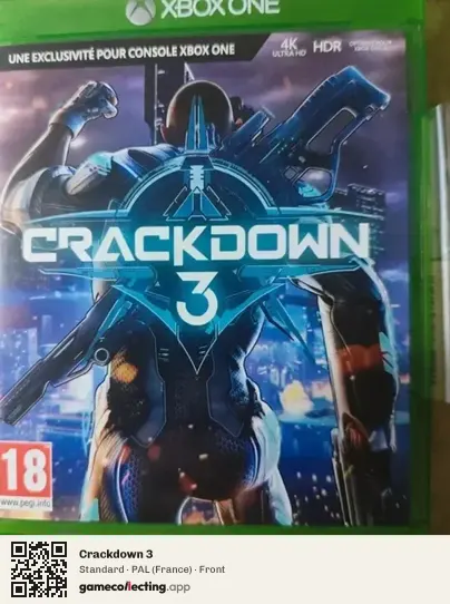 Crackdown 3 Xbox One, France box front