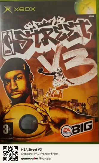 NBA Street V3 Xbox, France box front
