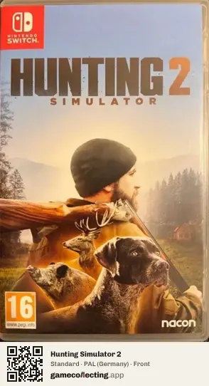 Hunting Simulator 2 Nintendo Switch, Germany box front