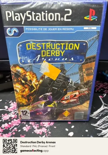 Destruction Derby Arenas PlayStation 2, France box front