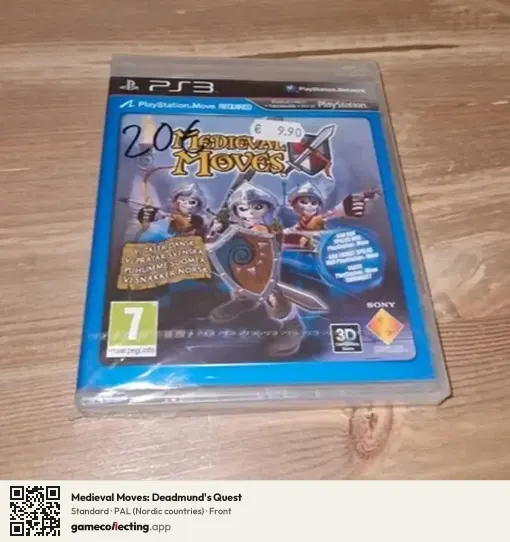 Medieval Moves: Deadmund's Quest PlayStation 3, Nordic countries box front